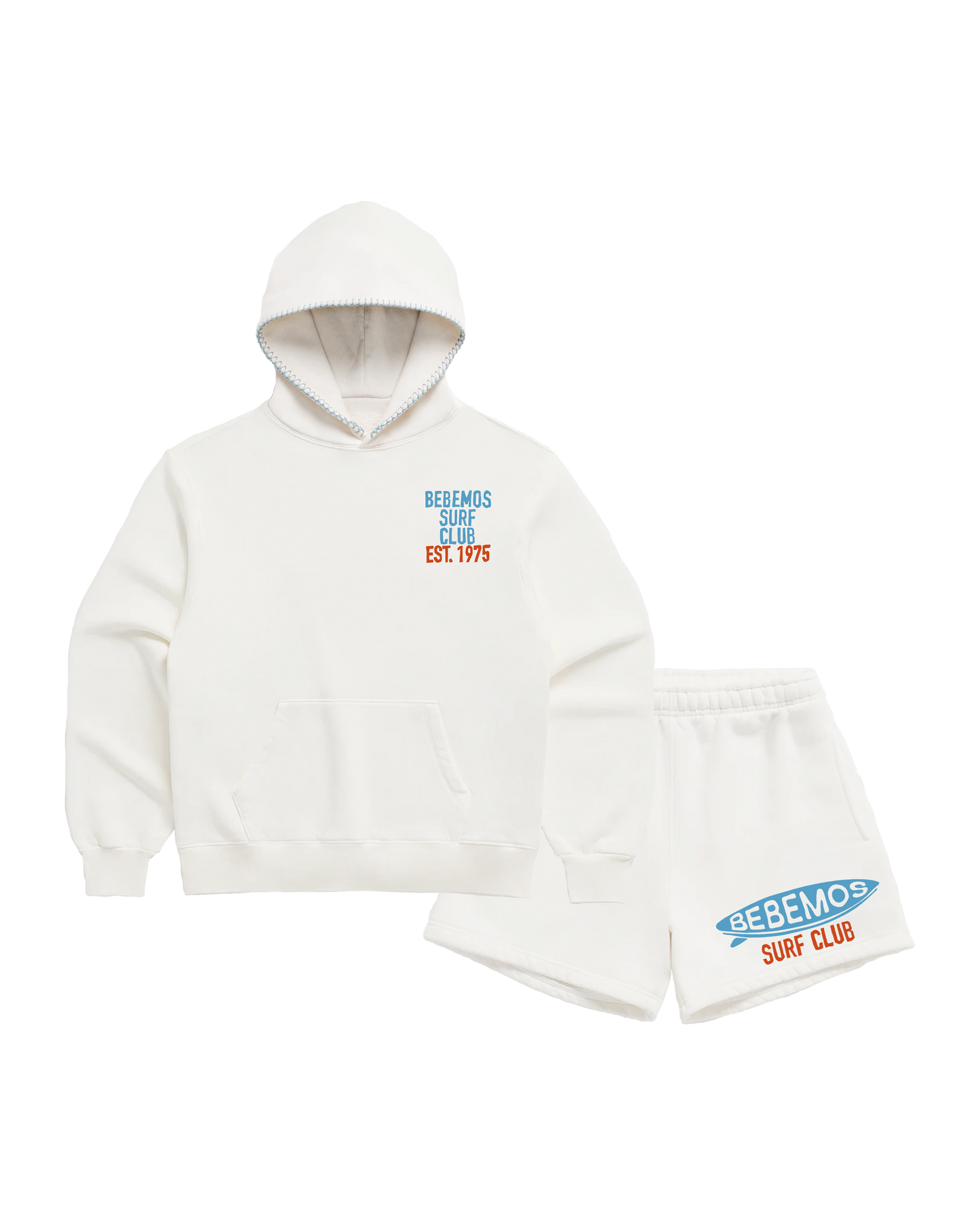 Surf Club Hoodie and Shorts